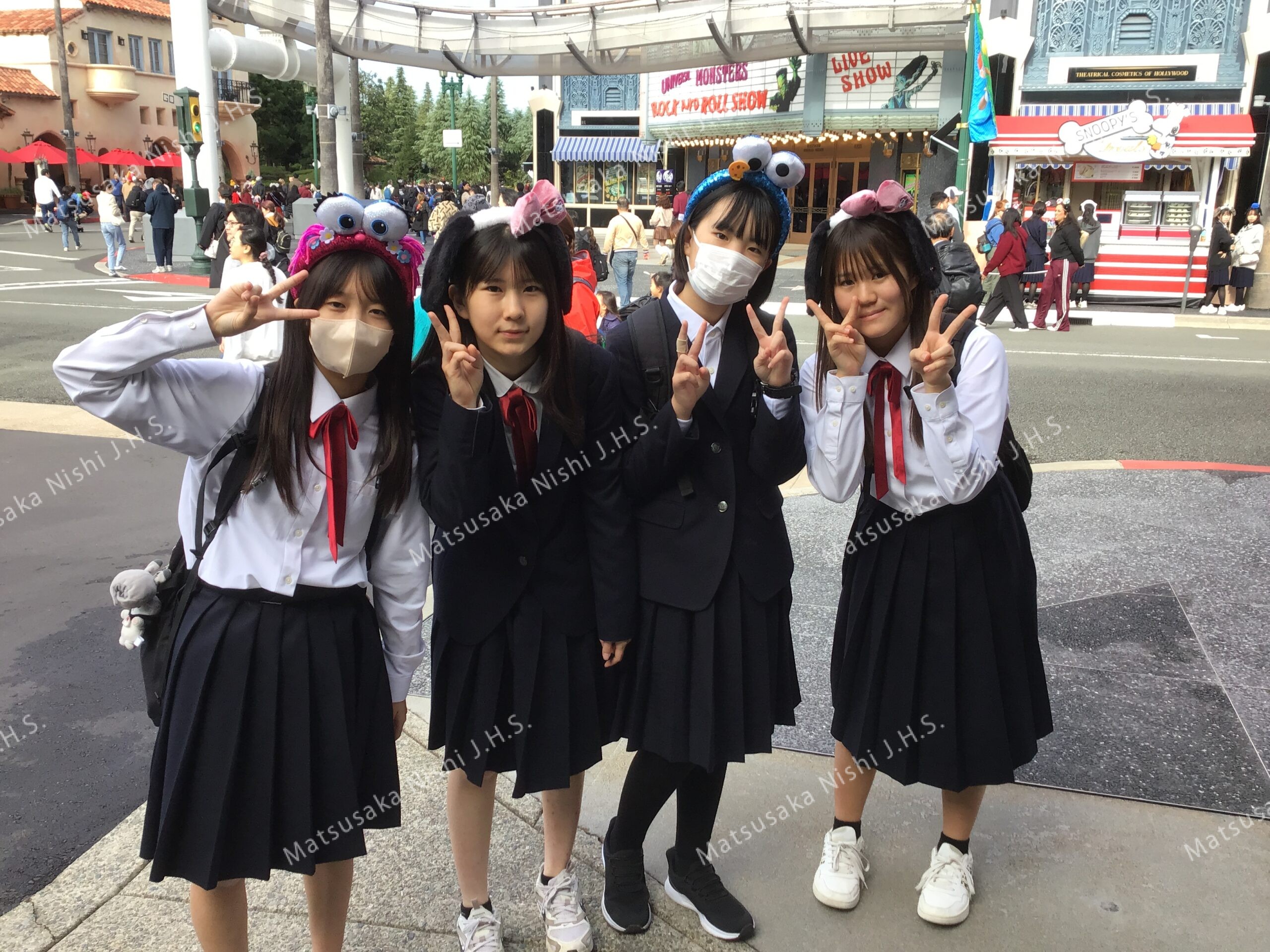 2年生 修学旅行 ユニバーサルスタジオジャパン6 | 松阪市立西中学校